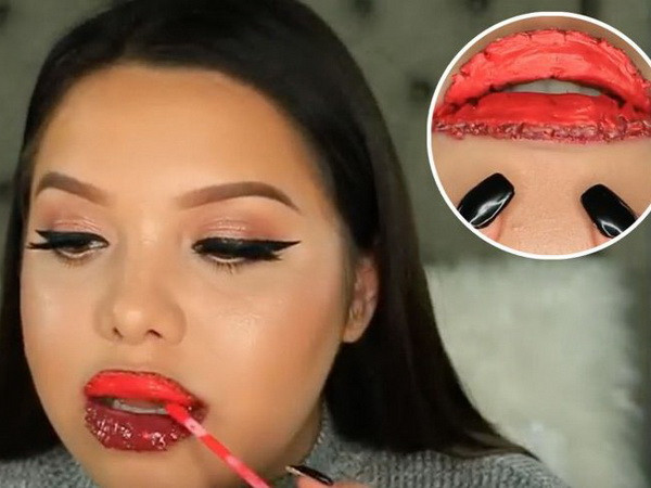 Thử thách bôi 100 lớp mỹ phẩm gây sốt cộng đồng mạng ảnh 6