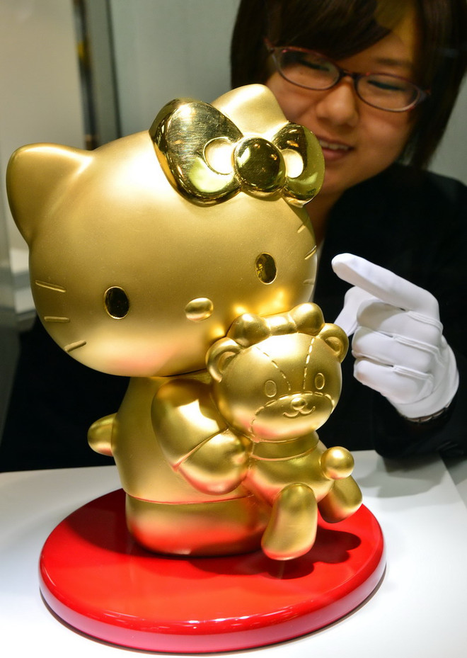 [Photo] Hãng Takashimaya khai mạc triển lãm vàng ở Tokyo ảnh 2