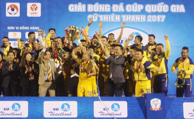 Trận siêu cúp bóng đá quốc gia sẽ khởi đầu mùa giải năm 2018 ảnh 1