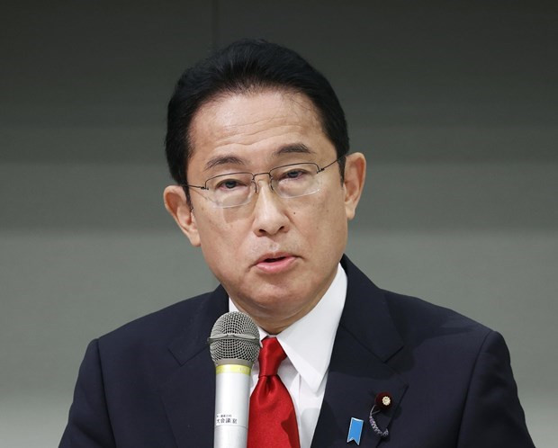 Thủ tướng Nhật Bản Fumio Kishida. (Ảnh: Kyodo/TTXVN) Những vấn đề cấp bách đặt ra trước bầu cử Hạ viện tại Nhật Bản ảnh 1
