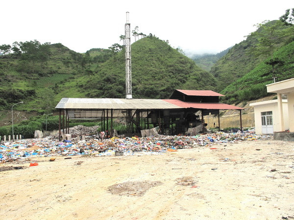 Lò đốt trị giá 50 tỷ đồng đã xây xong... rác thải vẫn nằm chờ ảnh 1