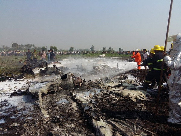 Rơi máy bay quân sự ở Myanmar và Indonesia, nhiều thương vong ảnh 1