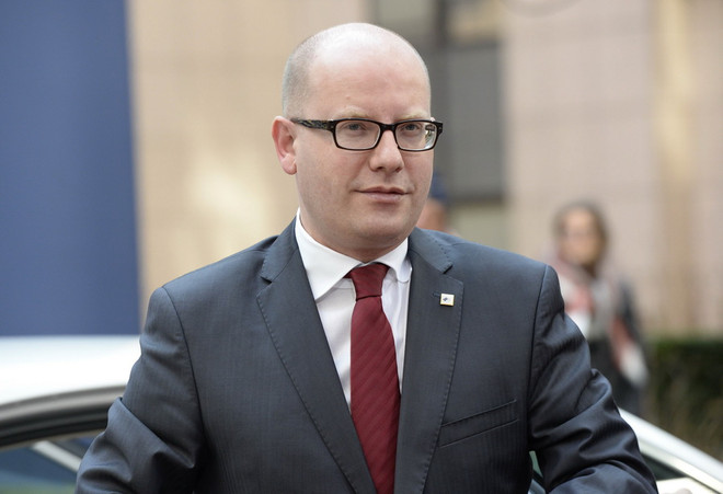 Thủ tướng Cộng hòa Séc Bohuslav Sobotka. (Ảnh: AFP/TTXVN) Séc cảnh báo có hành động pháp lý chống hạn ngạch di cư ảnh 1