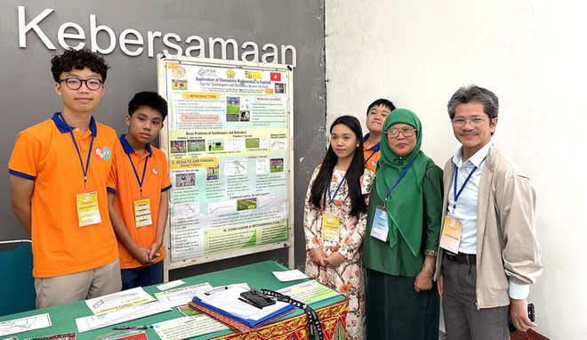 Lâm Đồng: Hai học sinh đoạt giải cao cuộc thi sáng chế quốc tế ảnh 2