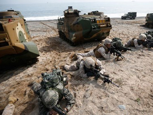 Mỹ điều 3 tàu chiến tới Hàn Quốc tham gia tập trận Ssangyong ảnh 1