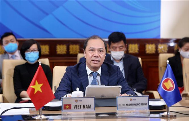 ASEAN-Mỹ thúc đẩy hợp tác trong ứng phó với dịch COVID-19 ảnh 1