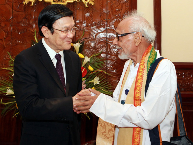 Đoàn Ủy ban Đoàn kết Ấn Độ-Việt Nam bang Tây Bengal thăm Việt Nam ảnh 1