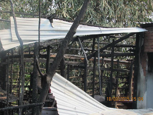 Kiên Giang: Cháy lớn thiêu rụi 3 căn nhà thuộc một gia đình ảnh 6