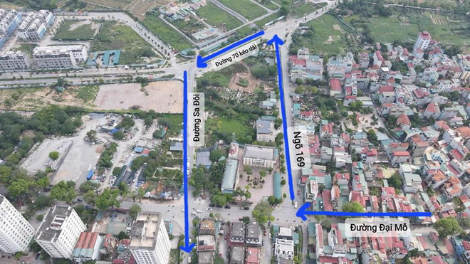 Hà Nội: Giải quyết ùn tắc giao thông tại nút giao Sa Đôi-Đại Mỗ ảnh 1