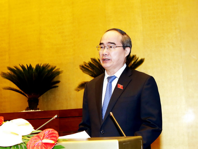 Chủ tịch ​Mặt trận chúc mừng Đại lễ khai đạo Phật giáo Hòa Hảo ảnh 1