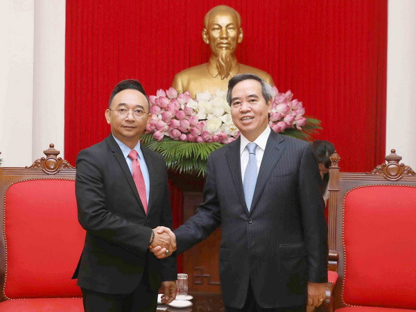 Trưởng ban Kinh tế Trung ương tiếp Đoàn chuyên gia Tập đoàn DELL EMC ảnh 1