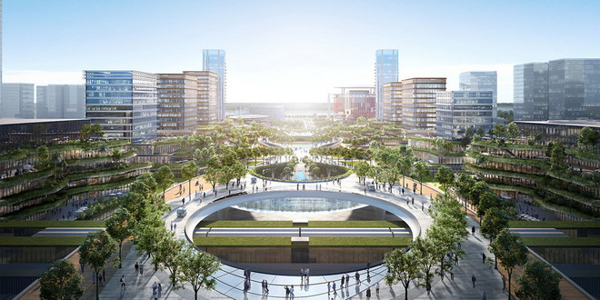 Bộ Xây dựng phản hồi việc chưa di dời các cơ quan ra ngoài thành phố ảnh 1