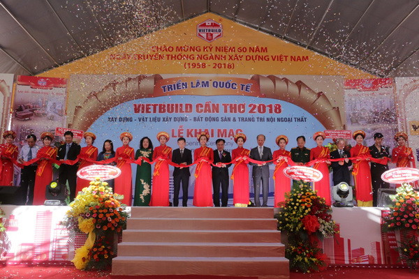 Khai mạc Triển lãm quốc tế Vietbuild Cần Thơ 2018 với 600 gian hàng ảnh 1