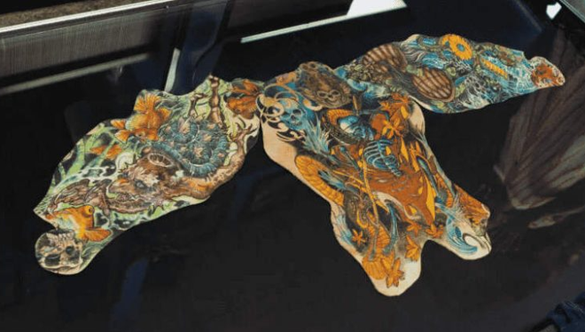 Công ty Mỹ gây chú ý vì biến da có hình xăm thành tác phẩm nghệ thuật ảnh 1