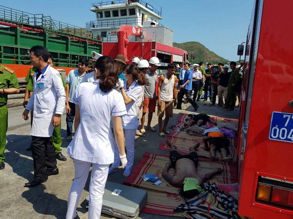 Ba thuyền viên tử vong trong khoang tàu chứa mật mía do bị ngạt ảnh 1