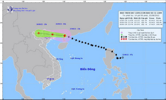 Bão số 3 suy yếu thành áp thấp, nhiều tỉnh Bắc Bộ có mưa lớn ảnh 1