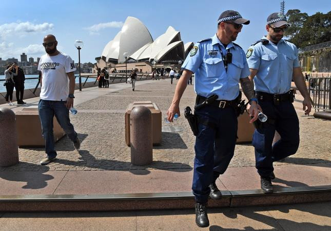 Cảnh sát Australia. (Ảnh: AFP/TTXVN) Cảnh sát Australia cảnh báo Hoa Kiều giữ bình tĩnh về vấn đề Hong Kong ảnh 1