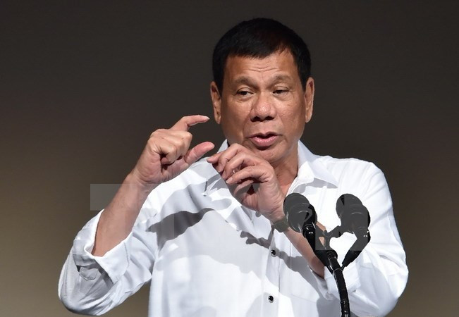 Ông Duterte cho rằng Mỹ nên chuẩn bị đón nhận quyết định hủy bỏ Hiệp ước Thăm viếng Quân sự. (Ảnh: AFP/TTXVN) Ông Duterte "cấm cửa" lính Mỹ, Washington vẫn hợp tác với Philippines ảnh 1