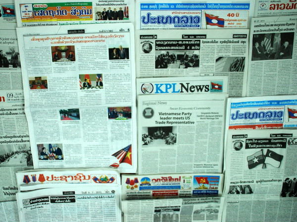 Báo chí Lào đưa tin đậm nét về chuyến thăm Hoa Kỳ của Tổng Bí thư ảnh 1