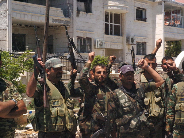 Quân đội Syria giành lại một thị trấn chiến lược ở miền Trung ảnh 1