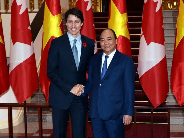 Tuyên bố chung về xác lập quan hệ Đối tác toàn diện Việt Nam-Canada ảnh 1