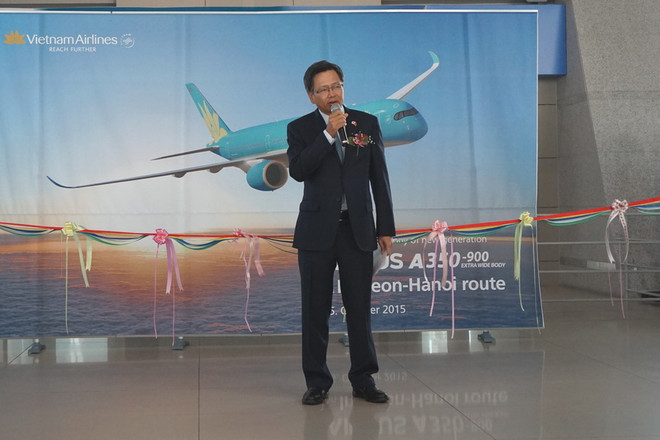 Vietnam Airlines đưa Airbus A350 vào khai thác trên tuyến Hà Nội-Seoul ảnh 1