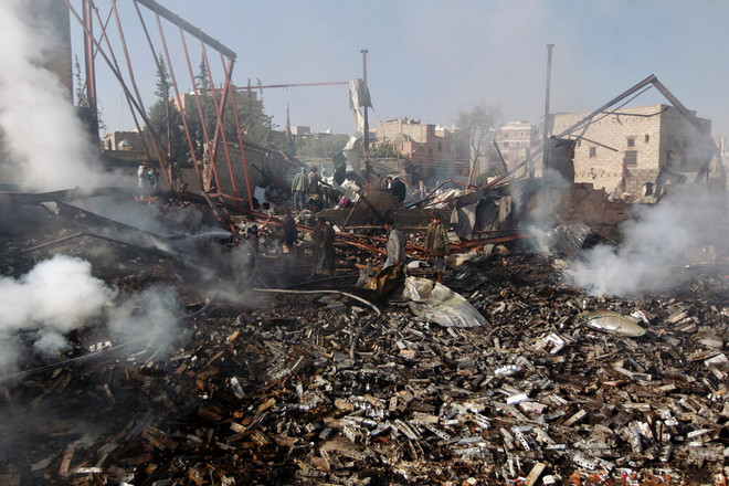 Gần 9.000 dân thường thương vong trong các vụ không kích ở Yemen ảnh 1