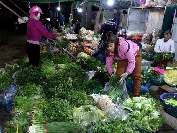 Nguồn cung hàng hóa dồi dào, duy trì ổn định thị trường sau Tết ảnh 1