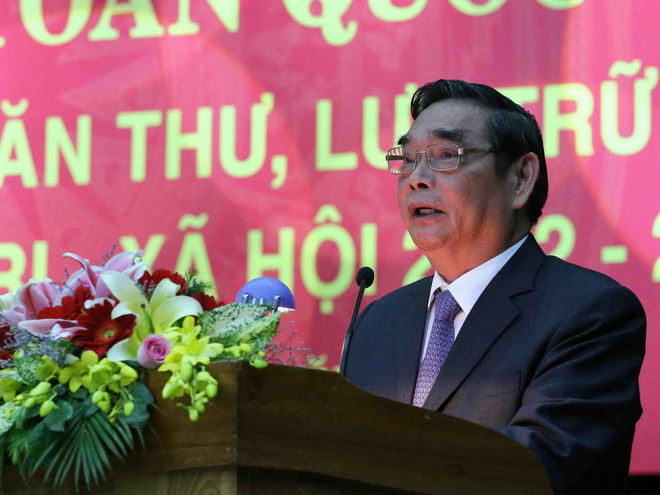 Công tác văn thư, lưu trữ phải tập trung phục vụ tốt nhất Đại hội Đảng ảnh 1