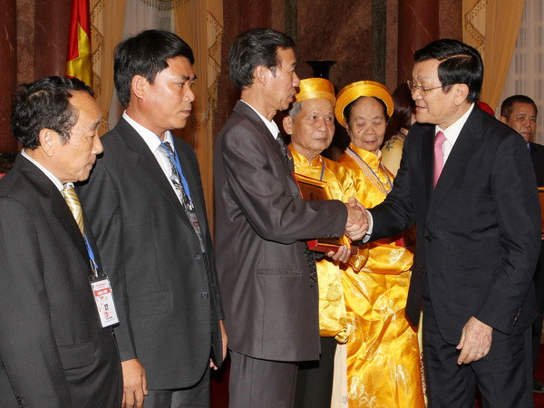 Chủ tịch nước gặp mặt Tổng hội Nông nghiệp và Phát triển nông thôn ảnh 1