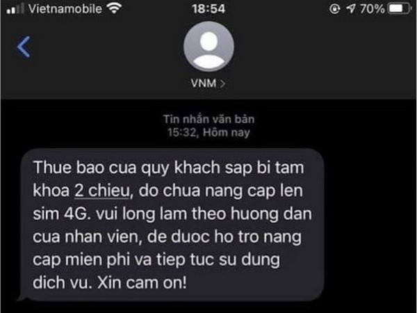 Cảnh giác khi nhận tin nhắn hay thư điện tử có chứa đường dẫn lạ ảnh 1
