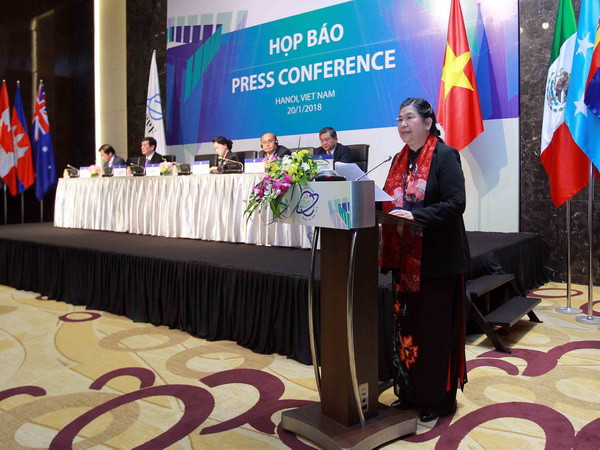 Họp báo về kết quả Hội nghị Diễn đàn Nghị viện châu Á-TBD lần thứ 26 ảnh 2