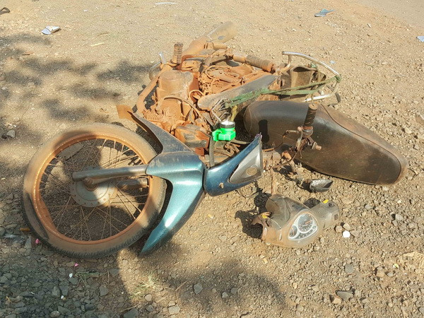 Hai xe máy tông trực diện, anh em ruột tử vong ngày mùng 1 Tết ảnh 1