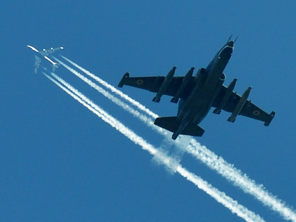 Ukraine cáo buộc Không quân Nga bắn hạ chiến đấu cơ Su-25 ảnh 1