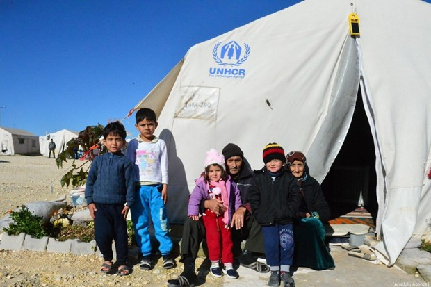 Một trại tị nạn tại Syria. (Ảnh: Anadolu) LHQ: Hơn 3 triệu người Syria cần trợ giúp trong mùa Đông tới ảnh 1