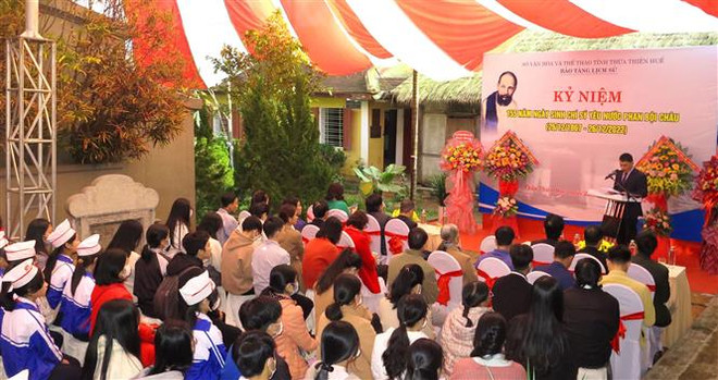 Kỷ niệm 155 năm Ngày sinh chí sỹ yêu nước Phan Bội Châu ảnh 1