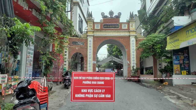 [Photo] Vĩnh Phúc: Cách ly xã hội toàn thành phố Vĩnh Yên ảnh 4