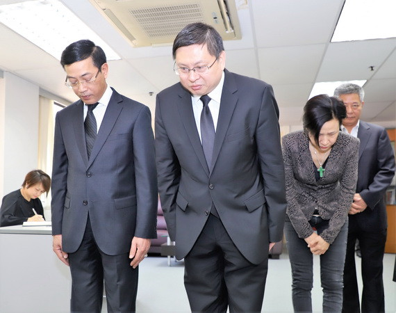 Tổ chức trọng thể lễ viếng nguyên Tổng Bí thư Đỗ Mười tại Hong Kong ảnh 3