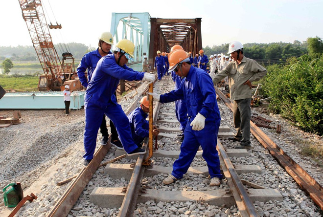 Thay nhịp mới, cầu Trà Bồng đảm bảo tốc độ và an toàn tàu Bắc-Nam ảnh 6