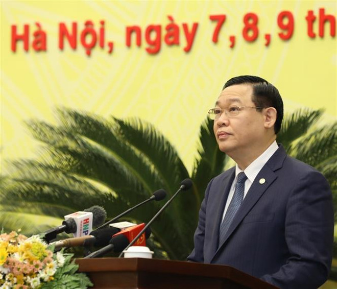 Khai mạc Kỳ họp thứ 18 Hội đồng Nhân dân thành phố Hà Nội khóa XV ảnh 2