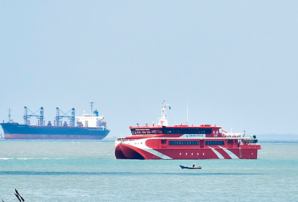 Tàu cao tốc Vũng Tàu - Côn Đảo gặp sự cố đã hoạt động trở lại ảnh 1