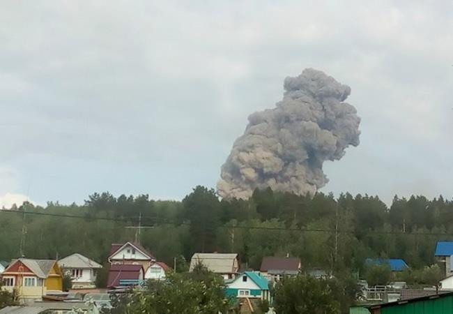 Nga: Nổ kho đạn ở Siberia làm 2 người bị thương phải nhập viện ảnh 1