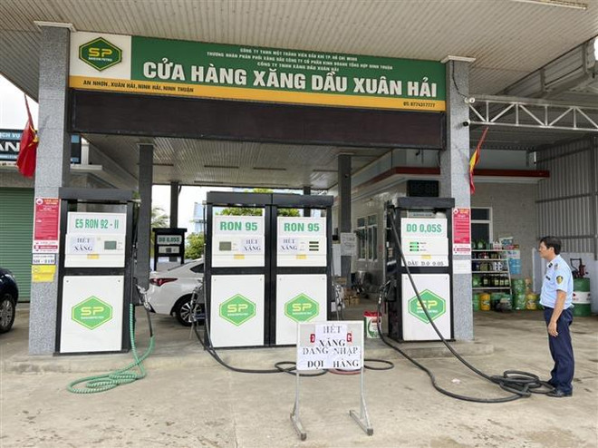 Ninh Thuận kiểm tra, xử lý các trường hợp vi phạm kinh doanh xăng dầu ảnh 1