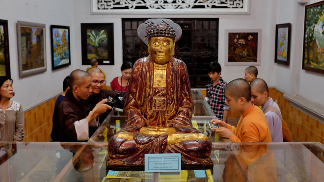 Triển lãm nghệ thuật Phật giáo chào mừng Đại lễ Phật đản 2016 ảnh 1