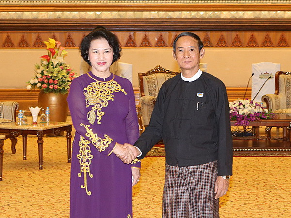 Việt Nam-Myanmar tăng cường hợp tác giữa hai cơ quan lập pháp ảnh 1