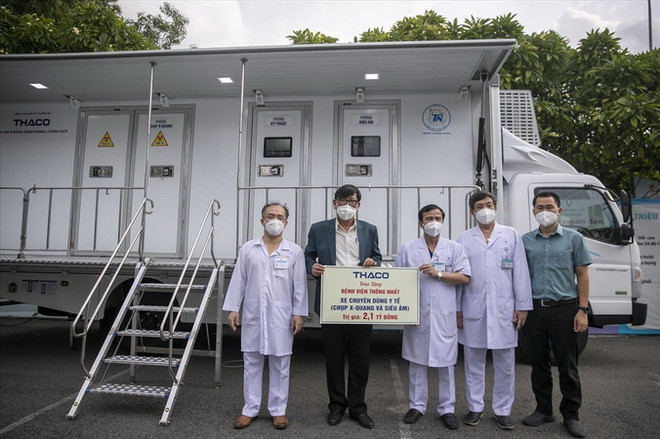 THACO tiếp tục sản xuất xe chuyên dụng chụp X-quang, siêu âm lưu động ảnh 1