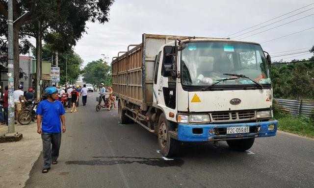 Bà Rịa-Vũng Tàu: Va chạm với xe tải, hai học sinh tử vong tại chỗ ảnh 1