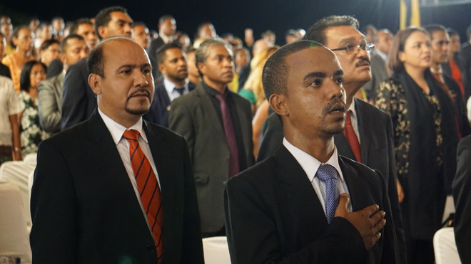 Luật sư Francisco Guterres tuyên thệ nhậm chức Tổng thống Timor Leste ảnh 4