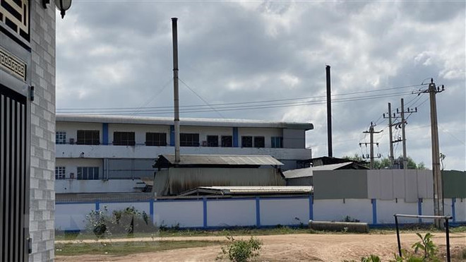 Bình Định: Kiểm tra việc bảo vệ môi trường ở Công ty May Tây Sơn ảnh 1