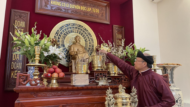 Đại sứ quán Việt Nam tại Pháp tổ chức lễ Giỗ Tổ Hùng Vương ảnh 1